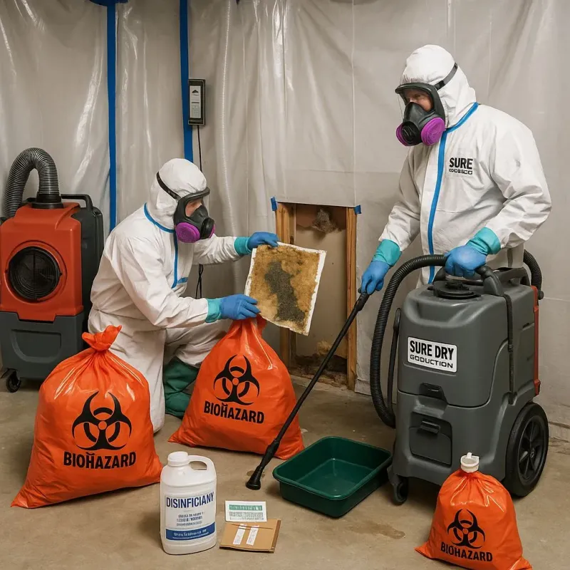 Contaminated Water Handling Protocols process in Veazie, ME