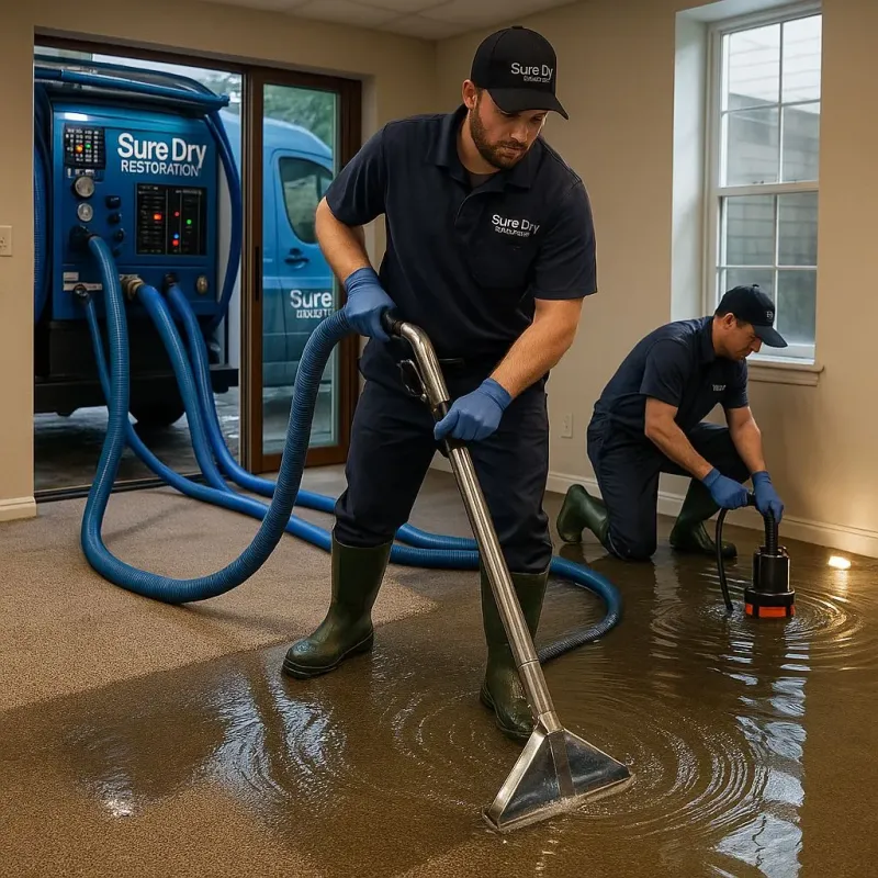 Water Extraction and Removal process in Veazie, ME